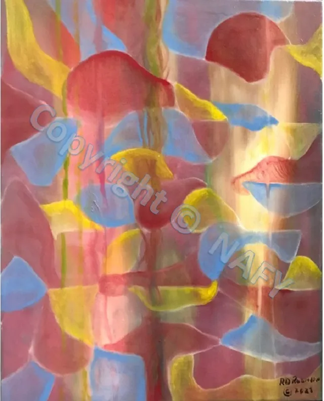 Autum Skyscape Abstract Art Product Image