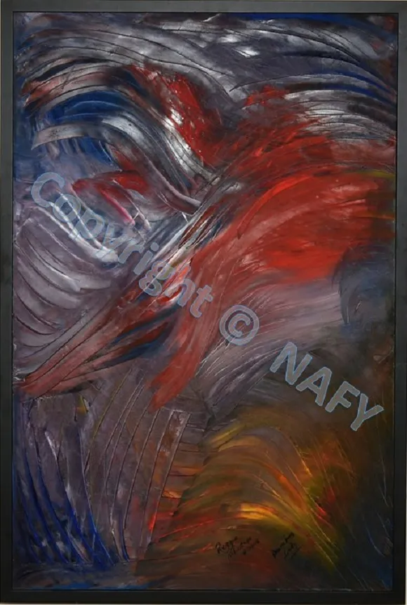 Dancing Lady Abstract Art Product Image