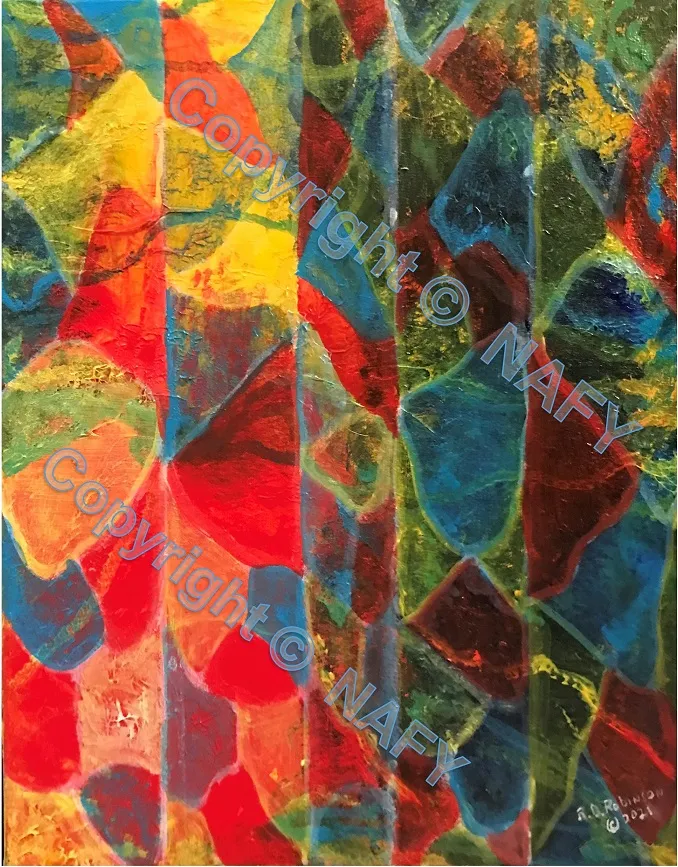 Reticulations Abstract Art Product Image
