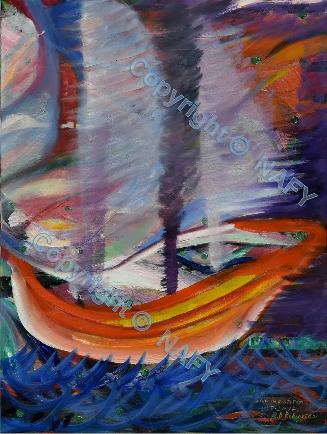 Windswept Abstract Art Product Image